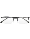 Hugo Boss 1007 003 Rectangular Glasses In Black