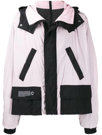 Colmar A.g.e. By Shayne Oliver Oversized Hooded Jacket In Pink