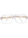 Cazal Rectangular Frame Glasses
