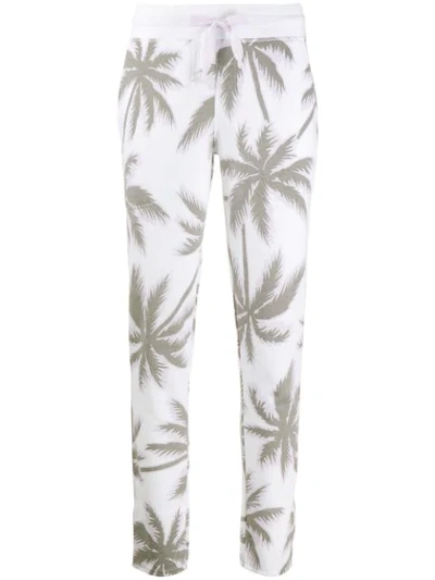 Juvia Cropped Sweatpants In White