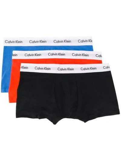 Calvin Klein 3 Pack Logo Boxers - Orange