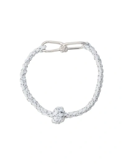 Annelise Michelson Small Wire Cord Bracelet In White