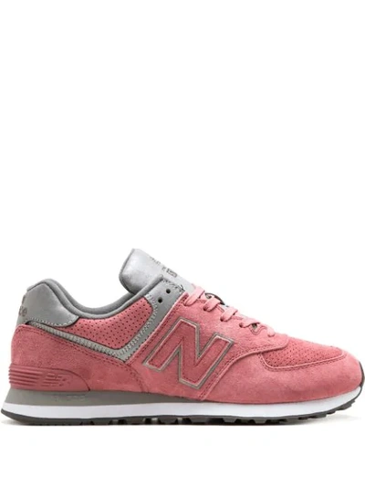 New Balance 574 Concepts Rose Low Top Sneakers In Pink