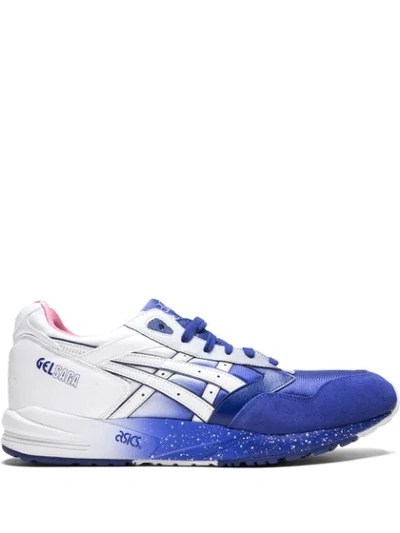 Asics Gel Saga Low Top Sneakers In Blue