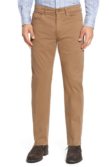 Peter Millar Stretch Sateen Five Pocket Pants | ModeSens