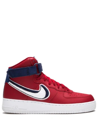 Nike Air Force 1 High '07 Lv8 Sneakers In Red