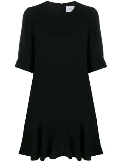 Calvin Klein Loose Fit T-shirt Dress In Black