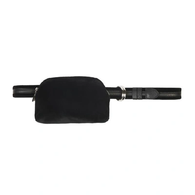 Meli Melo Beltbag Black Velvet For Women In Black