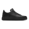 Bottega Veneta Raised-sole Low-top Leather Trainers In Black