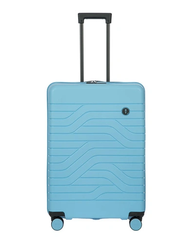 Bric's B/y Ulisse 28" Expandable Spinner Luggage In Sky Blue