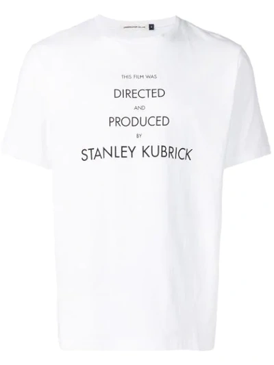 Undercover Stanley Kubrick T-shirt In White