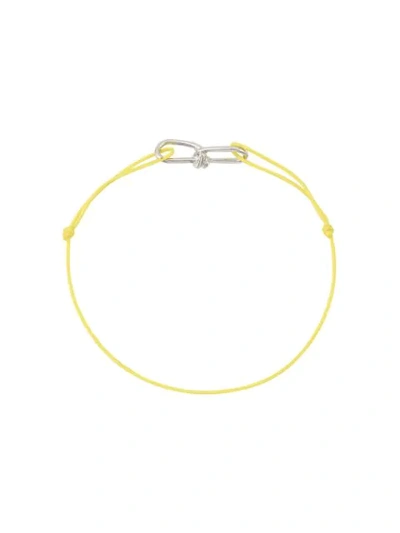 Annelise Michelson Extra Small Wire Cord Bracelet - Yellow