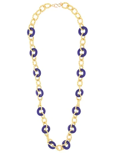 Kenneth Jay Lane Knotted Necklace In Gold