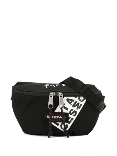 Facetasm Eastpak Tape Belt Bag In Black