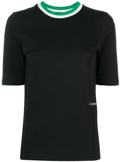 Calvin Klein Fitted T-shirt - Black