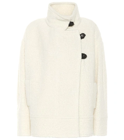Isabel Marant Étoile Isabel Marant Etoile Off-white Wooly Fagan Jacket