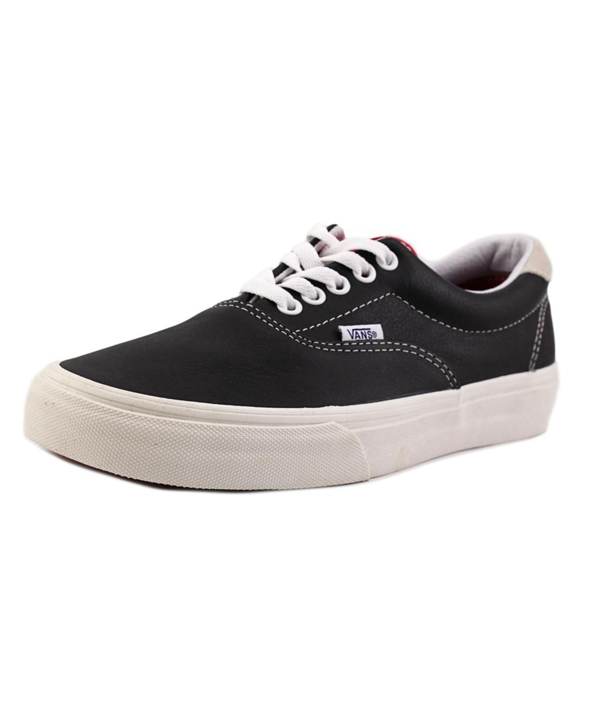 Vans Era 59 Round Toe Leather Skate Shoe' In Black ModeSens