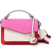 Botkier Cobble Hill Color-block Medium Leather Crossbody In Rio Colorblock