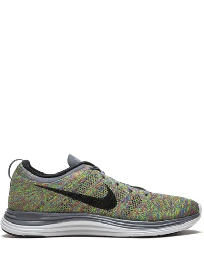 Nike Flyknit Lunar1 + Sneakers In Grey