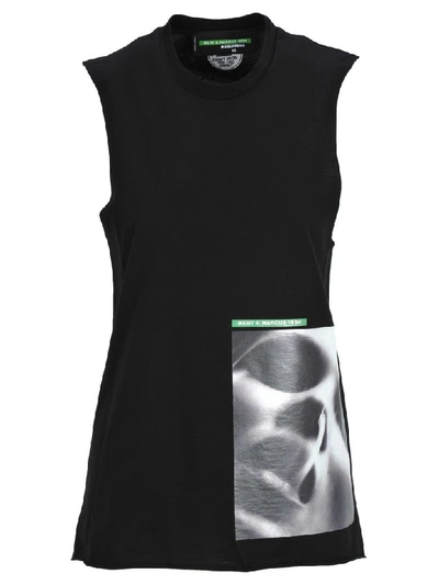 Dsquared2 D Squared Dsquared Photographic Print Tank Top In Black