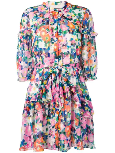 saloni floral dress