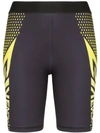 Givenchy Black Women's Logo Print Cycling Shorts