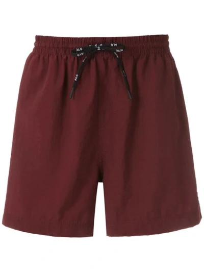 Àlg Nylon Shorts In Brown