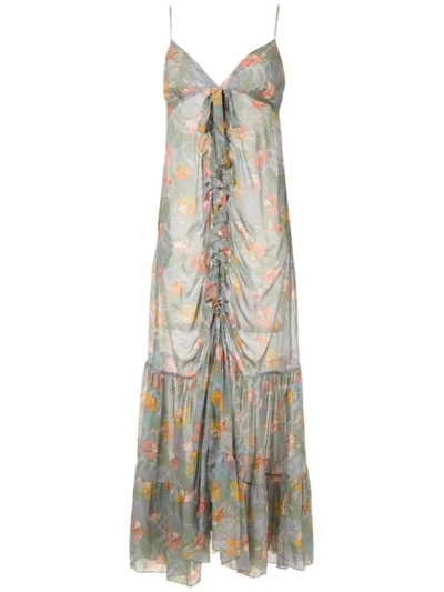 Clube Bossa De Niro Maxi Dress In Green