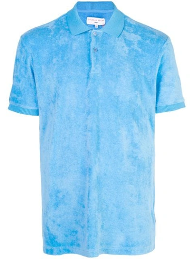 Orlebar Brown 007 X  Polo Shirt In Blue