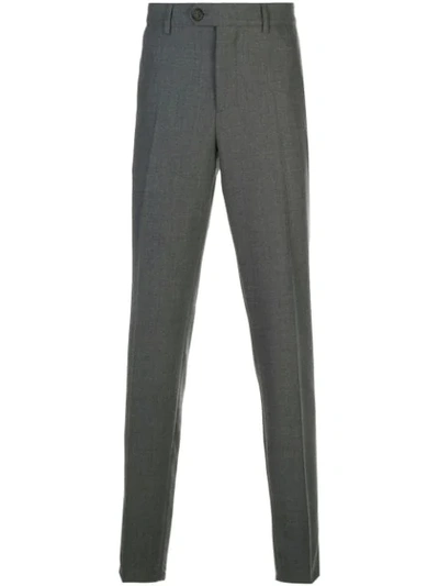 Brunello Cucinelli Straight-leg Trousers In Grey