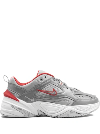 Nike M2k Tekno Trainers In Silver