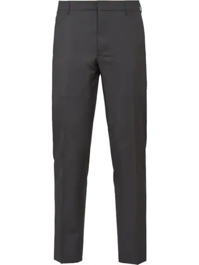 Prada Straight-leg Trousers - Neutrals