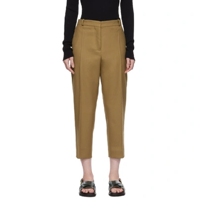 Marni Cropped Trousers In 00m14 Hazel