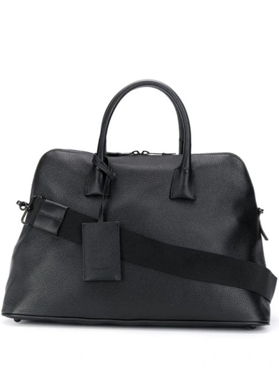 Maison Margiela 5ac Black Leather Shoulder Bag