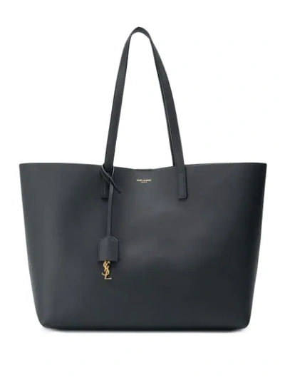 Saint Laurent Large Shopping Bag In Blue