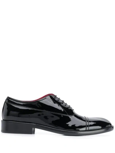 Maison Margiela Derby Lace-up Shoes In Black