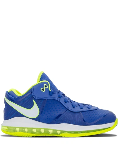 Nike Men's Lebron 8 V/2 Low "treasure Blue" Shoes In Treasure Blue/white-black