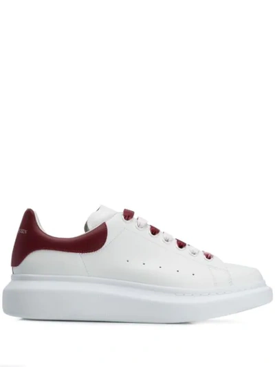 Alexander Mcqueen Oversize Low Top Sneaker In White