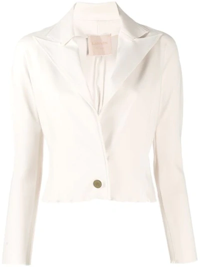 Pre-owned Lanvin 2011 Cropped Jacket In Pink