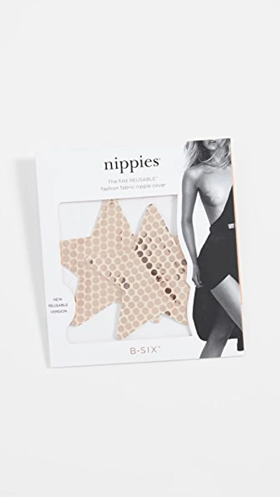 Bristols 6 Rosey Reusable Adhesive Nipple Covers
