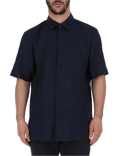 Issey Miyake Button In Navy