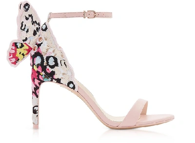 Sophia Webster Sophia Pink & Multi Chiara Embellished 85mm Sandals