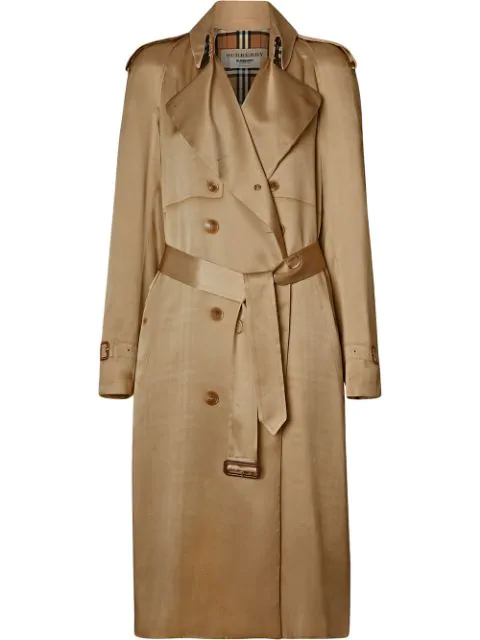 burberry silk coat