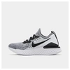 Nike Men's Odyssey React Flyknit 2 Running Sneakers From Finish Line In Grey