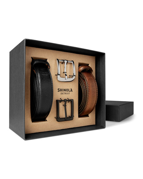 shinola belt set