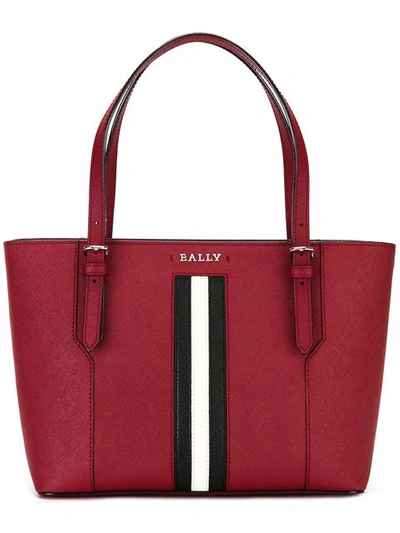 Bally Women's Leather Shoulder Bag Supra In Red