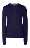 Polo Ralph Lauren Iconic Style Cashmere-blend Crewneck Pullover In Navy