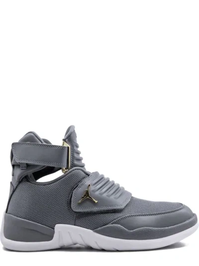 Jordan Generation 23 Sneakers In Grey ,white