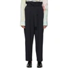 3.1 Phillip Lim / フィリップ リム Navy Paperbag Waist Trousers In Na401 Navy