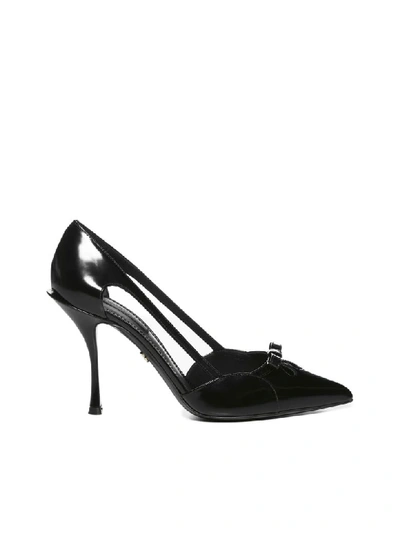 Dolce & Gabbana High-heeled Shoe In Black